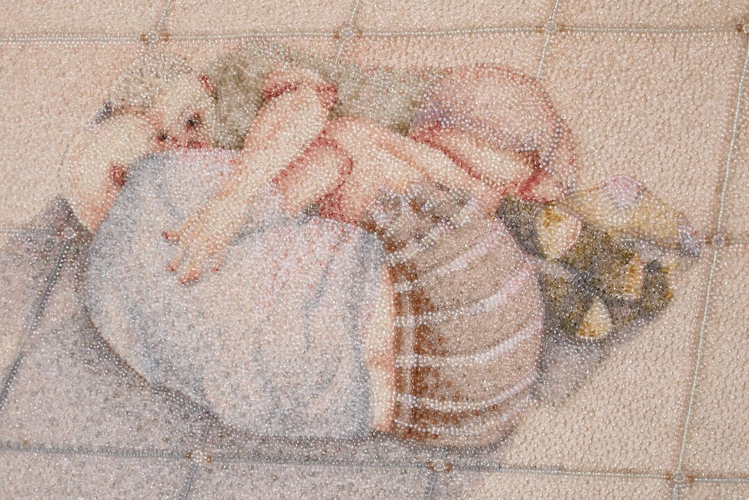 Nancy Jean Guerrero glass bead embroidery 2025