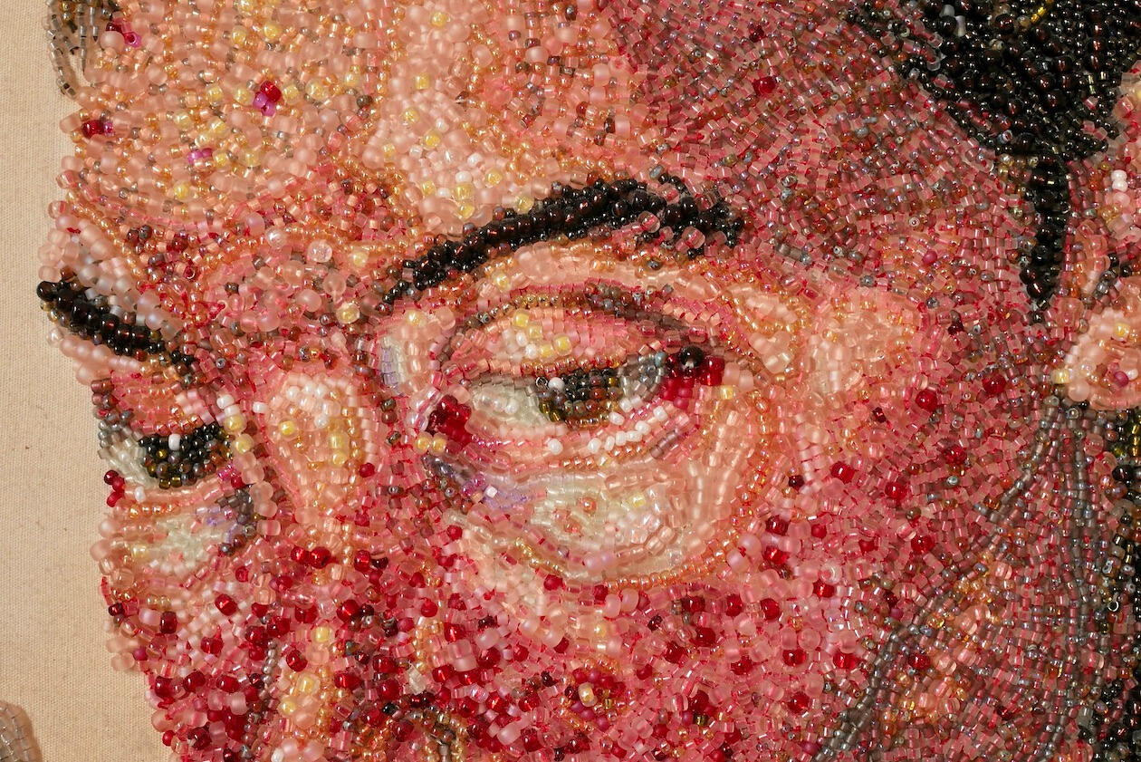 Nancy Jean Guerrero glass bead embroidery 2022