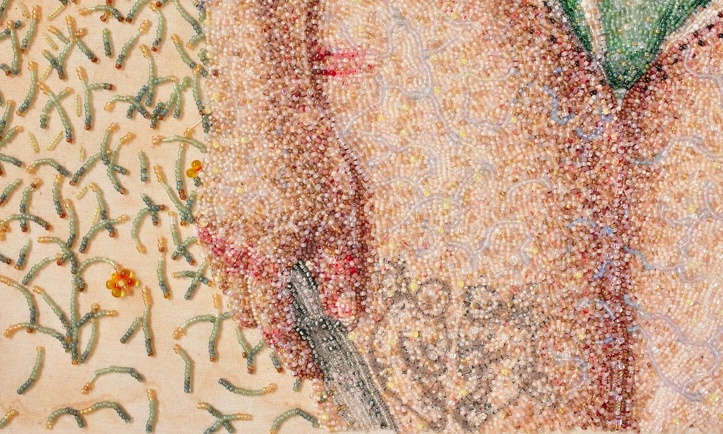 Nancy Jean Guerrero glass bead embroidery 2023